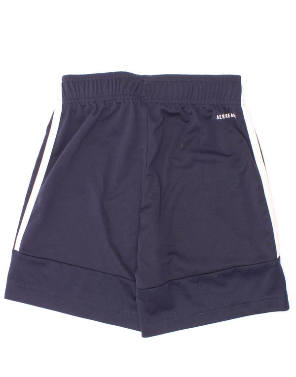 Adidas Pantalones cortos deportivos Aeroready para niños 7-8 años Azul marino Poliéster