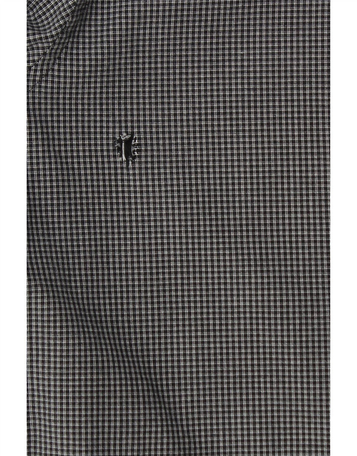 Camisa Superdry para hombre de algodón a cuadros en azul marino mediano