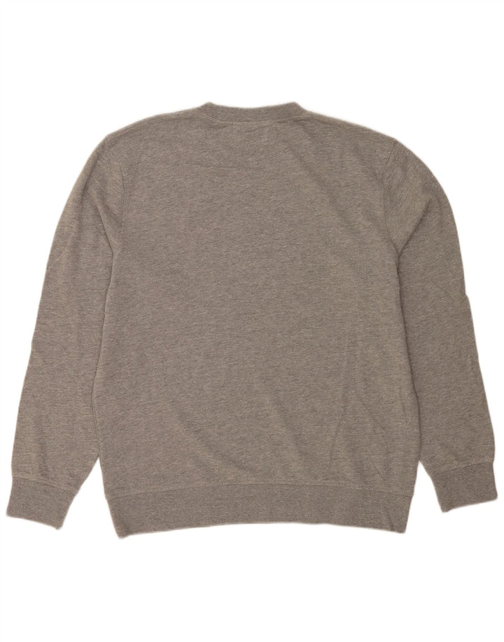 Jack & Jones Hombre Sudadera Jumper XL Gris Algodón
