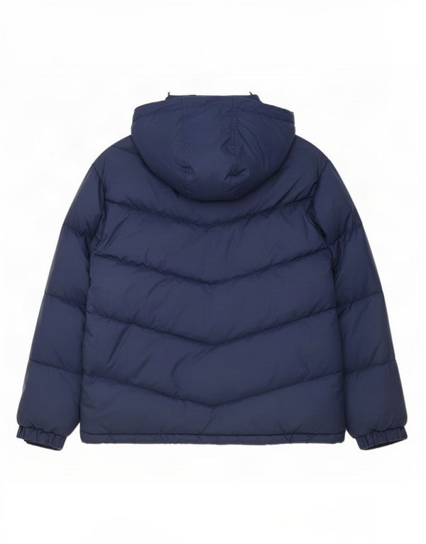 Chaqueta acolchada con capucha para mujer Ellesse UK 42 Poliéster azul marino mediano
