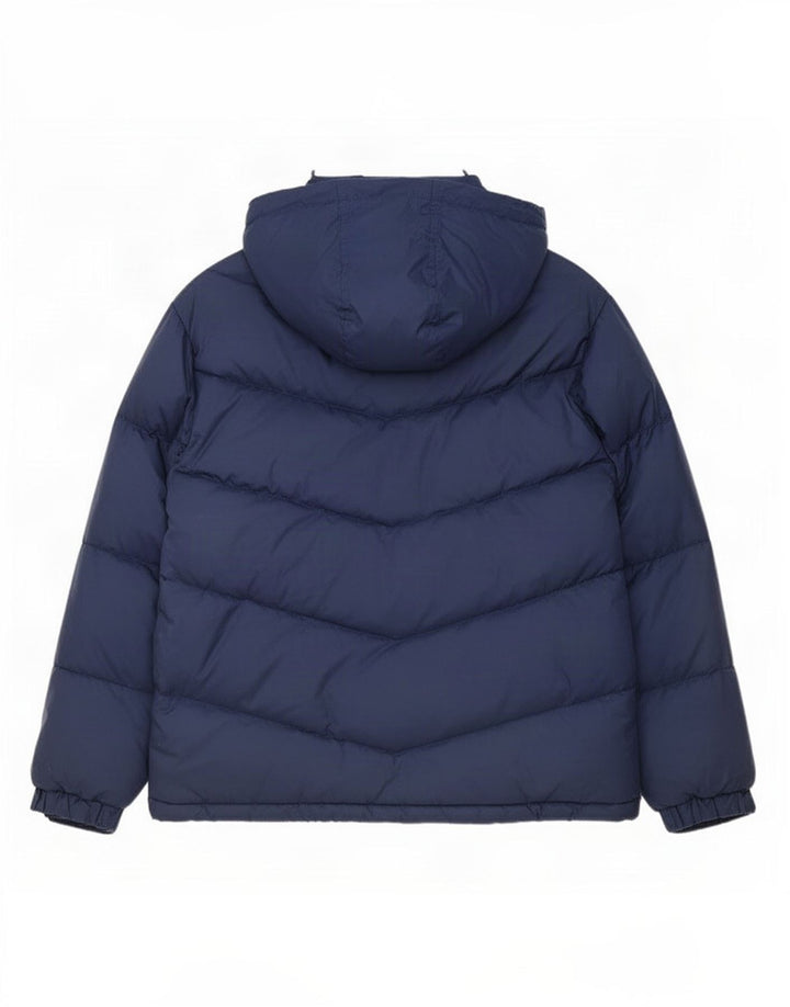 Chaqueta acolchada con capucha para mujer Ellesse UK 42 Poliéster azul marino mediano