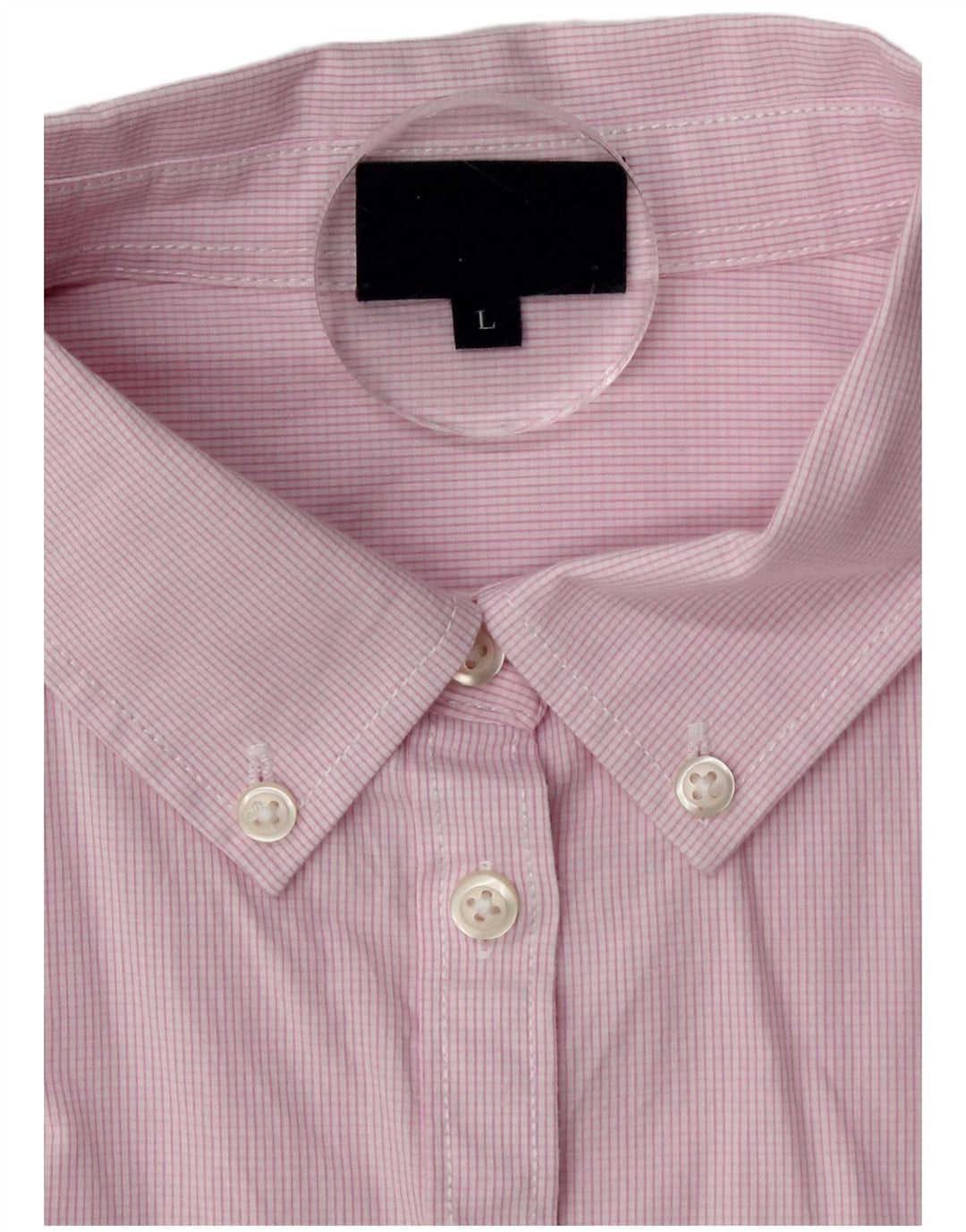 Camisa Kappa para mujer UK 46 Algodón a cuadros rosa grande