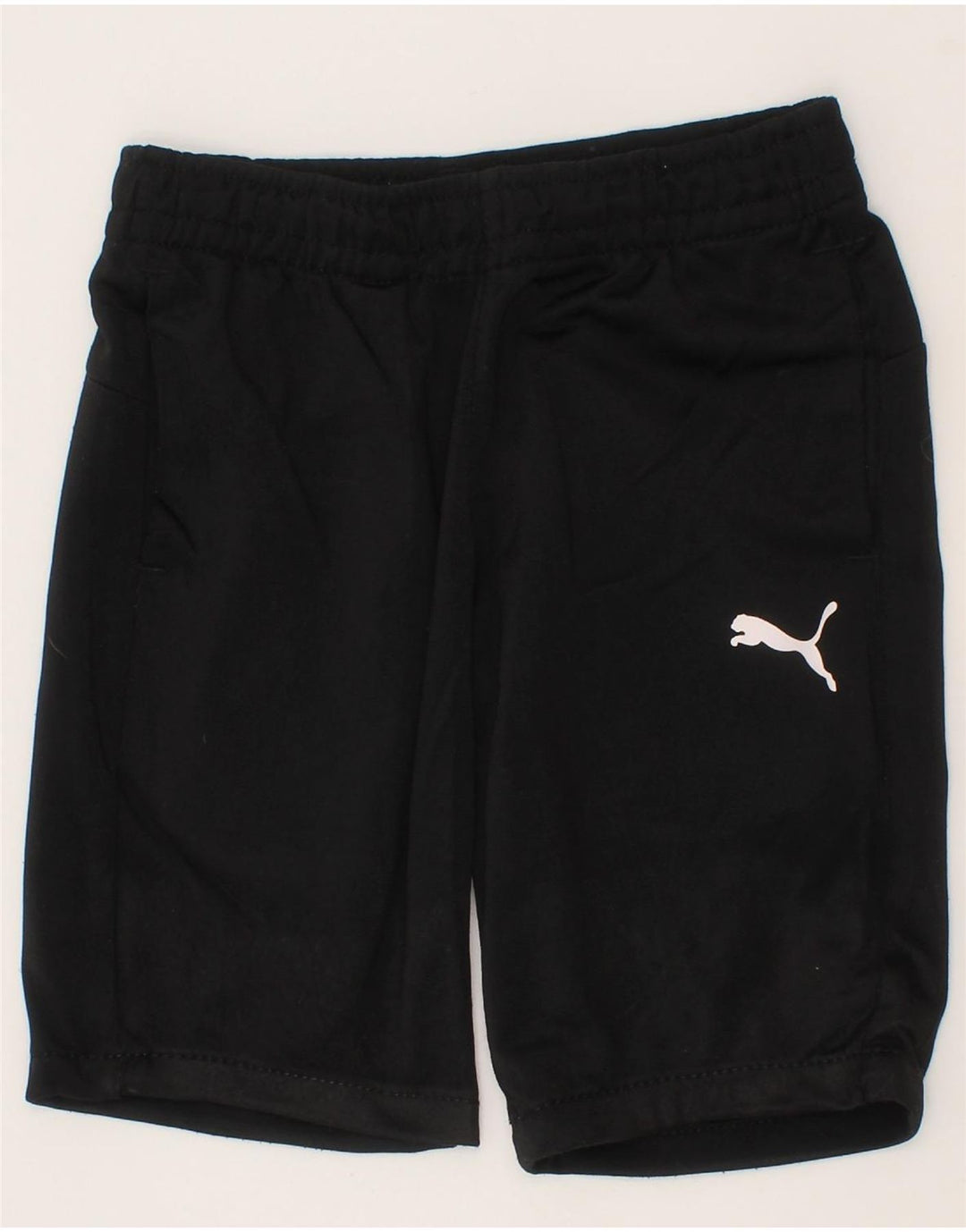 PUMA Boys Sport Shorts 5-6 Years Black Vintage Puma and Second-Hand Puma from Messina Hembry 