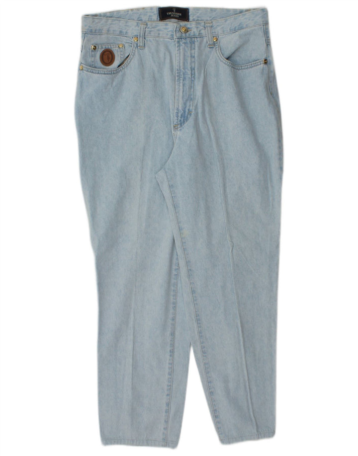 Vaqueros Trussardi Hombre Cropped W34 L25 Algodón Azul