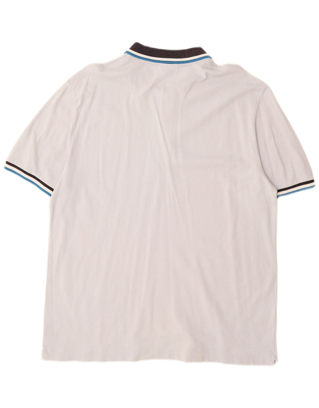 Polo Lacoste para hombre talla 7 2XL algodón azul