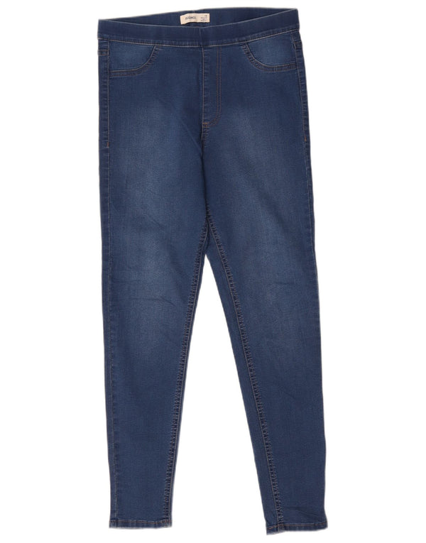 Marks & Spencer Jeans Jegging para Mujer UK 10 Small W28 L27 Algodón Azul