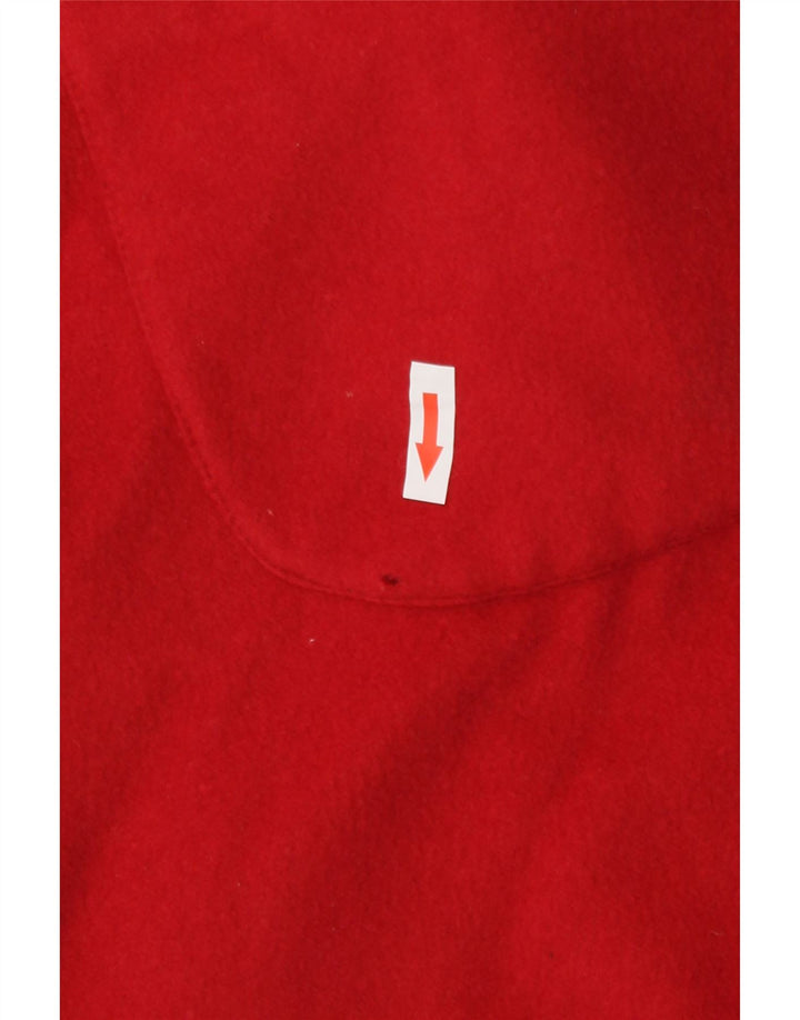 Jimmy Hourihan Abrigo Poncho Con Capucha Para Mujer Talla Única Lana Roja