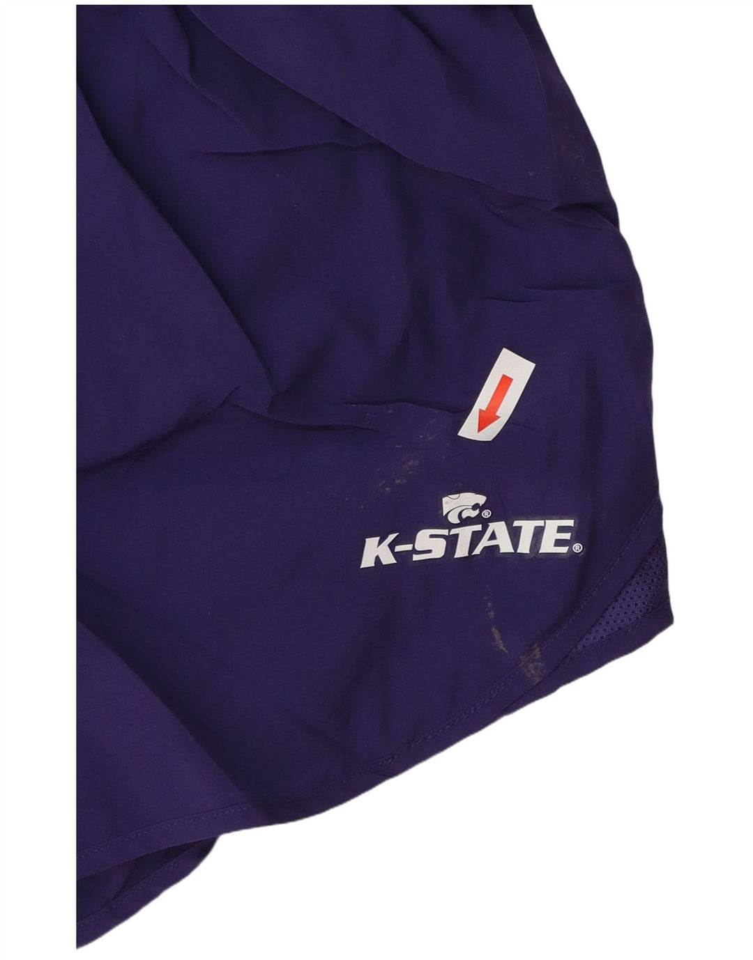 NIKE Pantalones cortos deportivos Dri Fit para mujer UK 44 Poliéster morado mediano