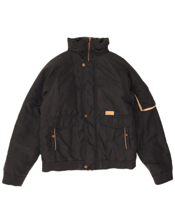 ALVIERO MARTINI Chaqueta acolchada para mujer ES 40 XL Negro