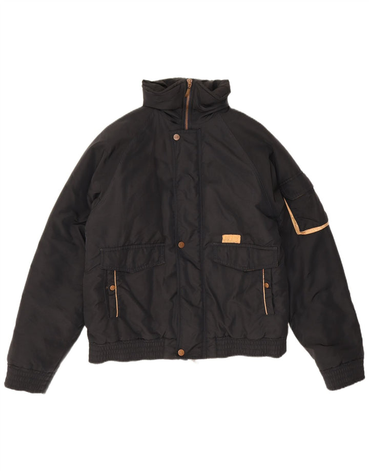 ALVIERO MARTINI Chaqueta acolchada para mujer ES 40 XL Negro