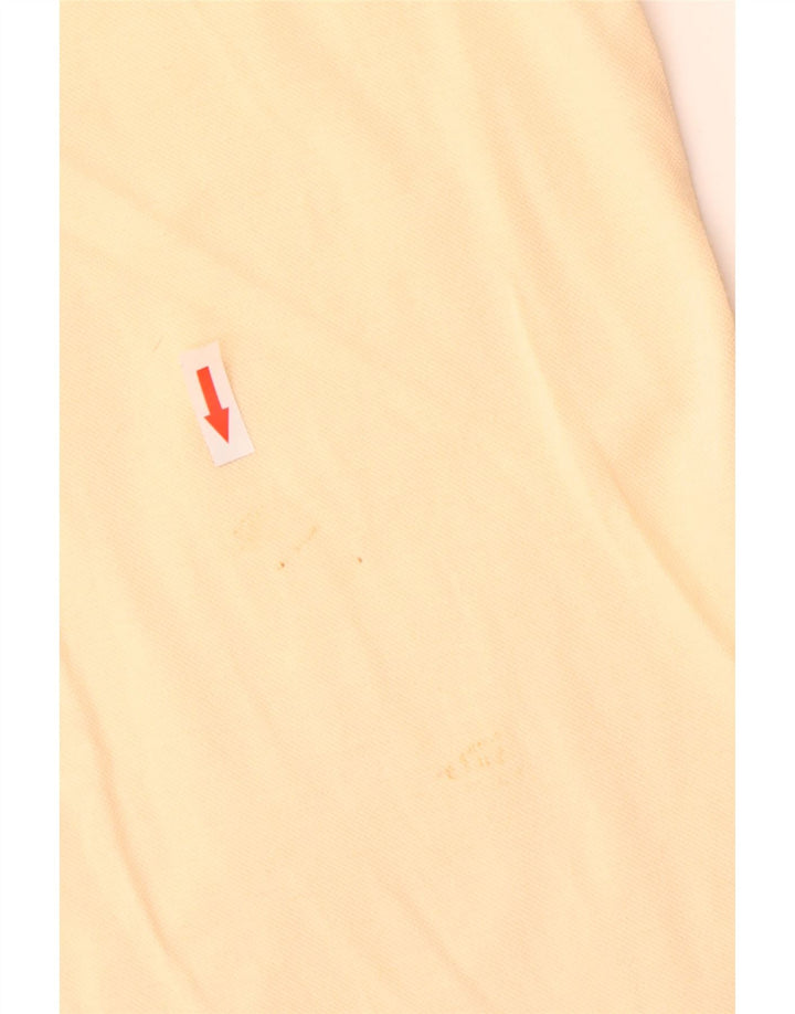 Sergio Tacchini Polo para hombre grande amarillo