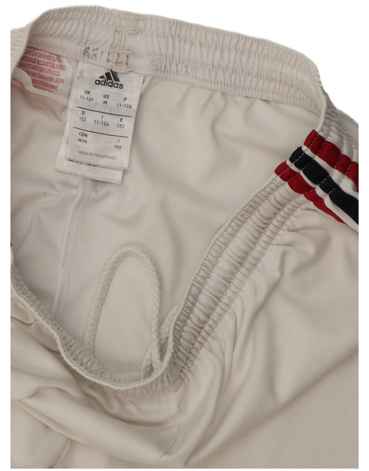 Nike Pantalones cortos deportivos AC Milan para niños 11-12 años Blanco Poliéster