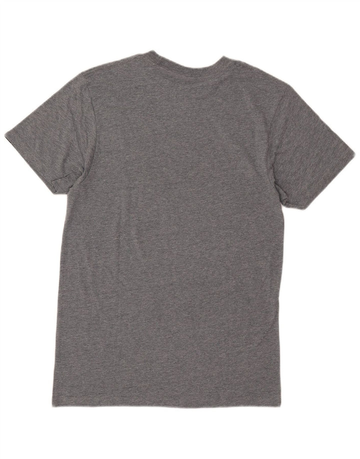 VANS Camiseta gráfica de ajuste personalizado para hombre Top pequeño de algodón gris