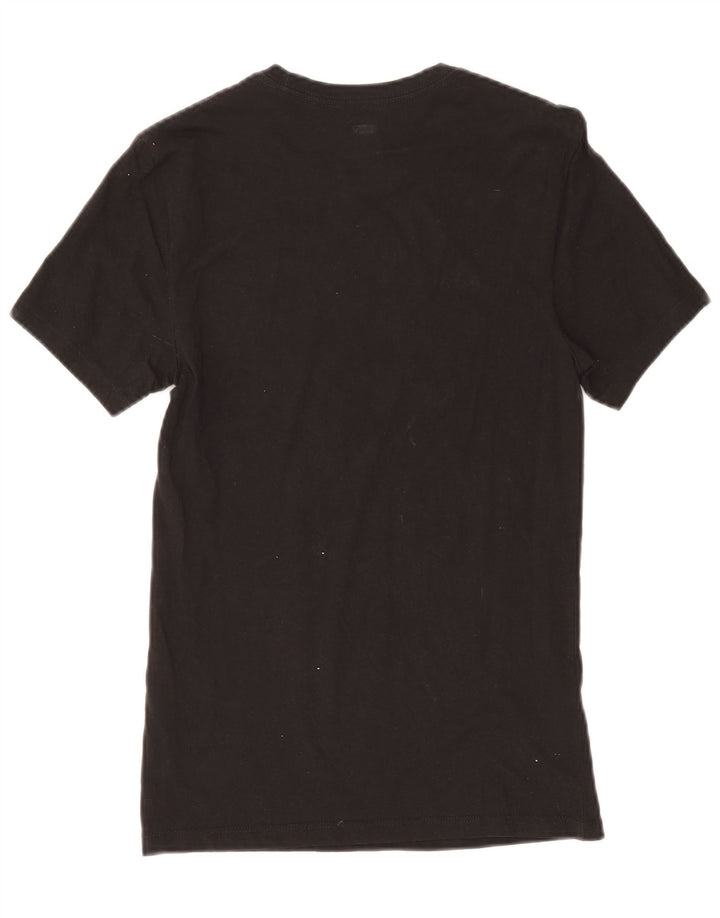 Levi's Hombre Slim Fit Camiseta Top Pequeño Algodón Negro