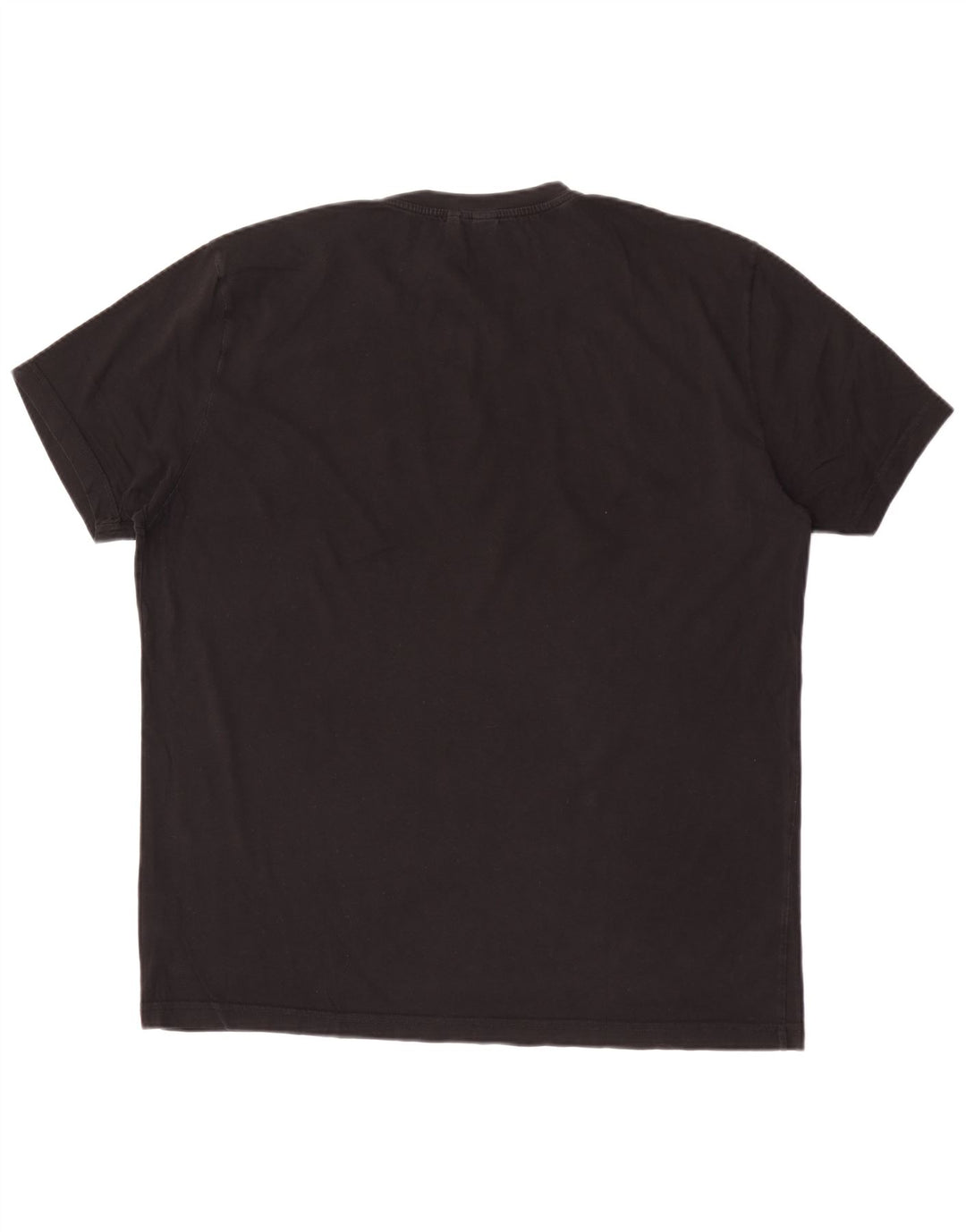 Aspesi Camiseta gráfica para hombre Top XL Algodón negro