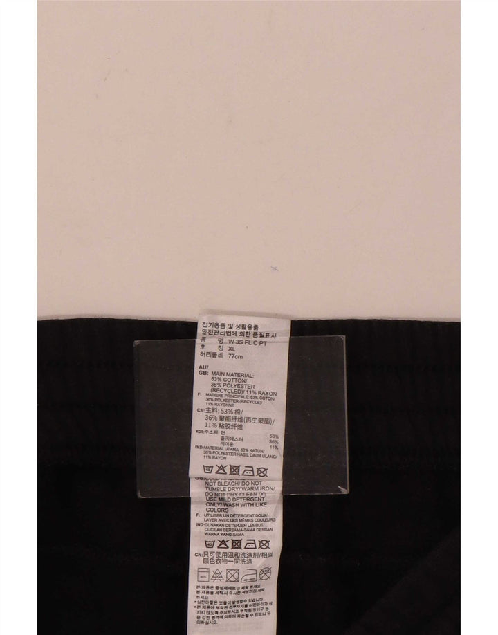 Adidas Hombre Pantalones De Chándal Joggers Medium Negro Algodón