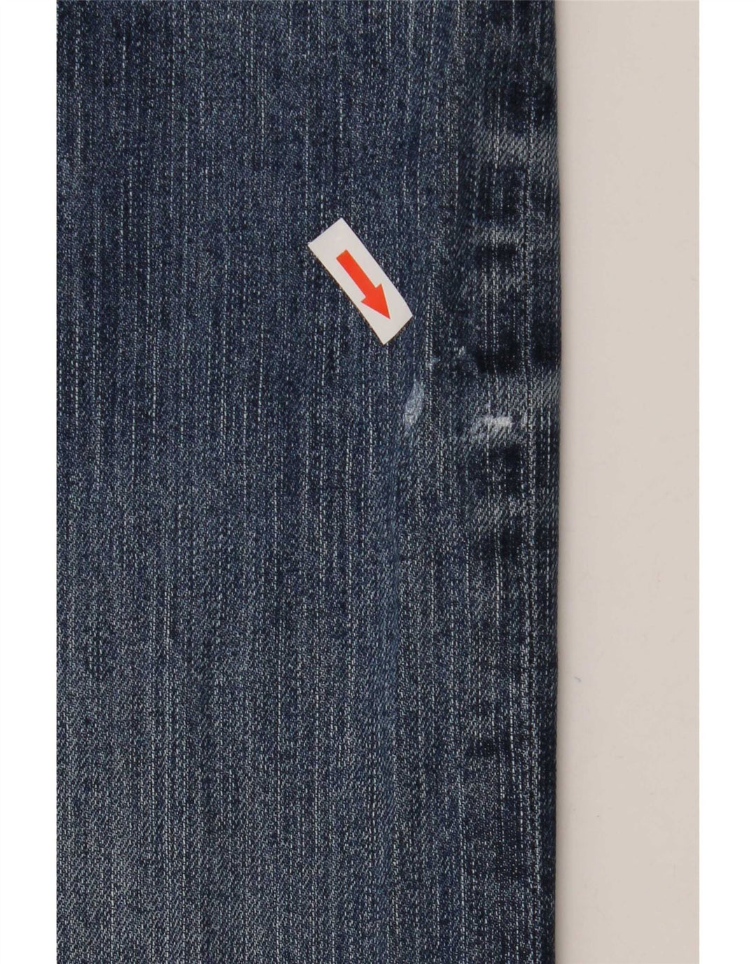 Vaqueros Rectos Mujer Rifle W30 L29 Algodón Azul