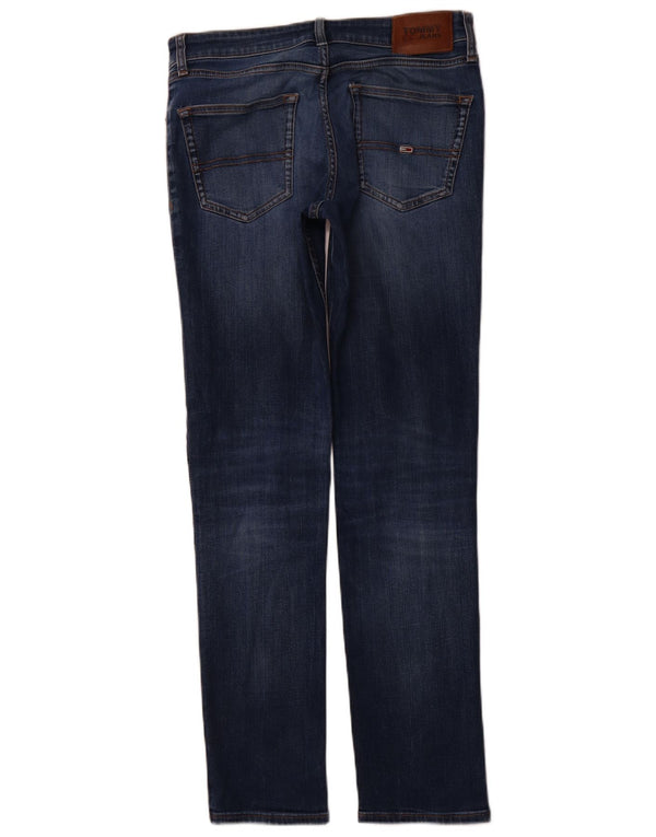 TOMMY HILFIGER Vaqueros ajustados para hombre W30 L32 Algodón azul