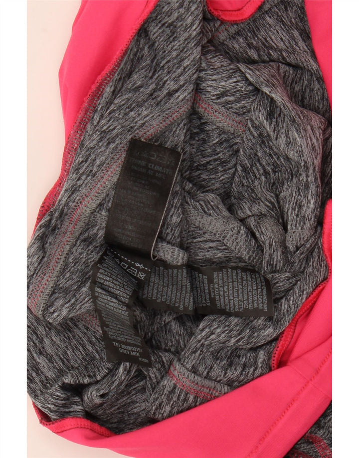 MARKS & SPENCER Leggings capri para mujer UK 40 Pequeño gris Colorblock