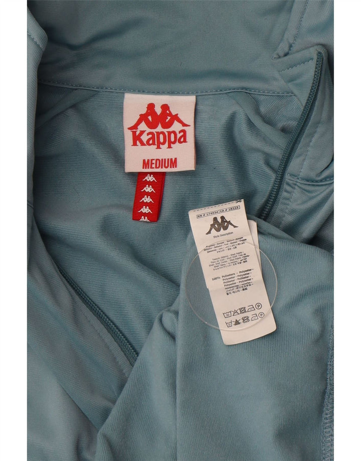 Kappa Hombre Chaqueta De Chándal Con Estampado Gráfico Poliéster Color Block Azul Medio