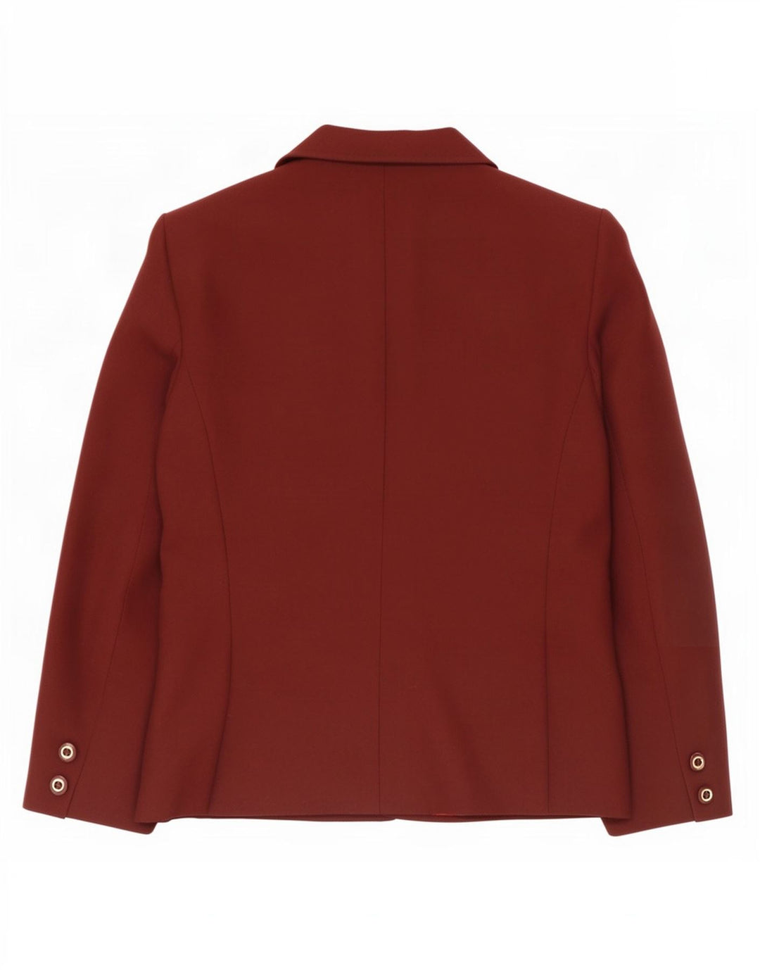 El Encore Chaqueta tipo blazer de 3 botones para mujer UK 44 Poliéster burdeos mediano