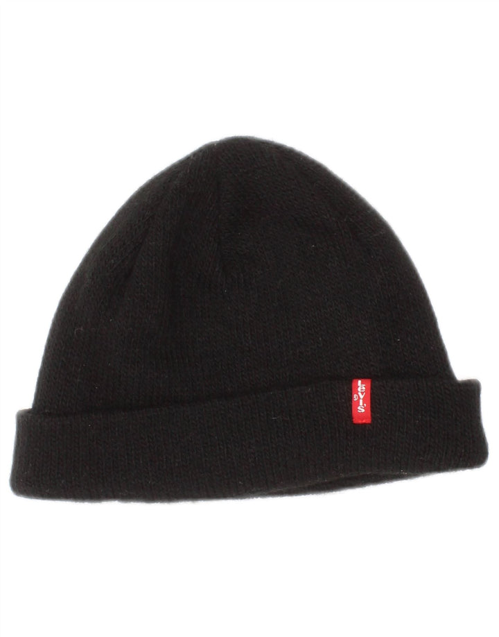 Gorro Levi's para hombre Talla única Acrílico negro
