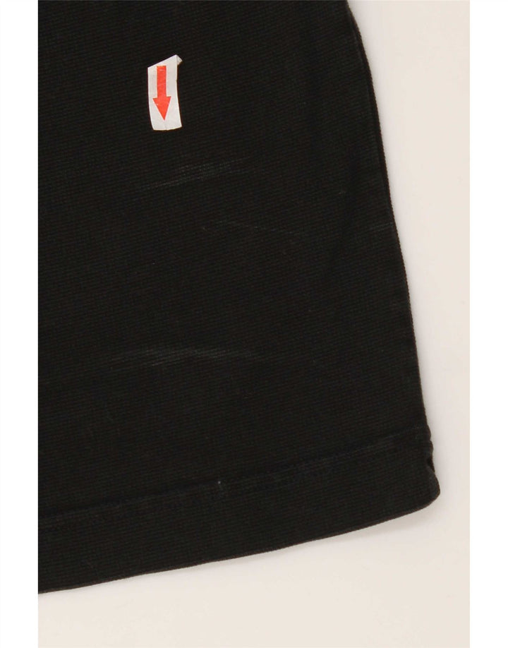 Polo Lacoste para hombre talla 5 grande algodón negro