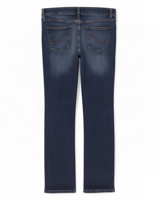 Vaqueros ajustados para mujer Fat Face UK 12 Medium W32 L28 Azul marino Algodón