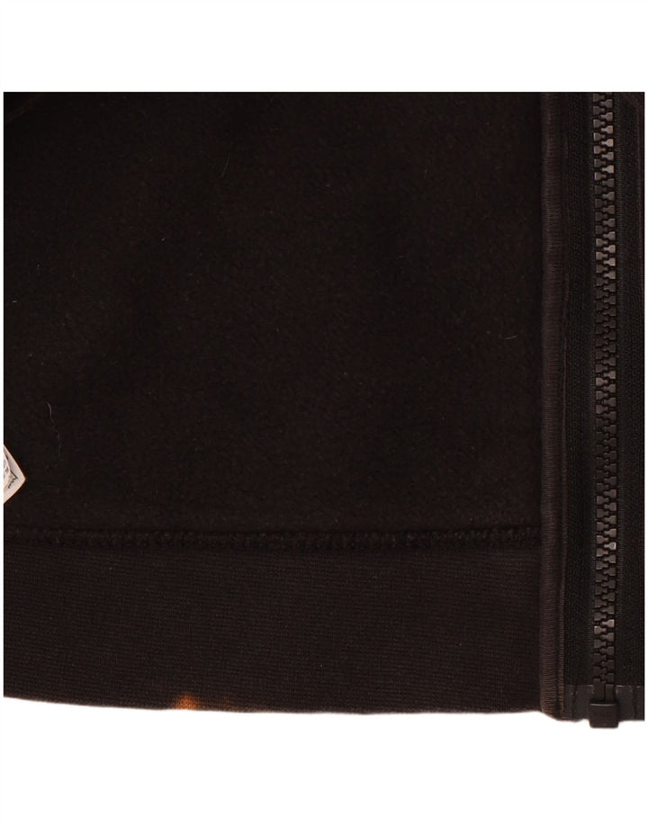 NIKE Hombre Chándal Top Chaqueta Pequeña Algodón Negro
