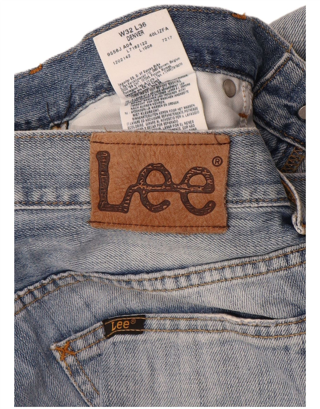 Lee Vaqueros Denver Bootcut para Mujer W32 L36 Algodón Azul