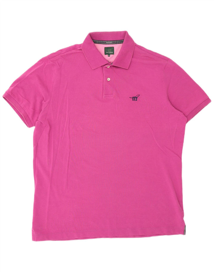 Henry Cottons Polo para hombre 2XL Rosa