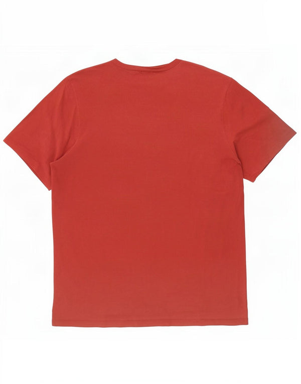 Hugo Boss Hombre Camiseta Top 2XL Burdeos