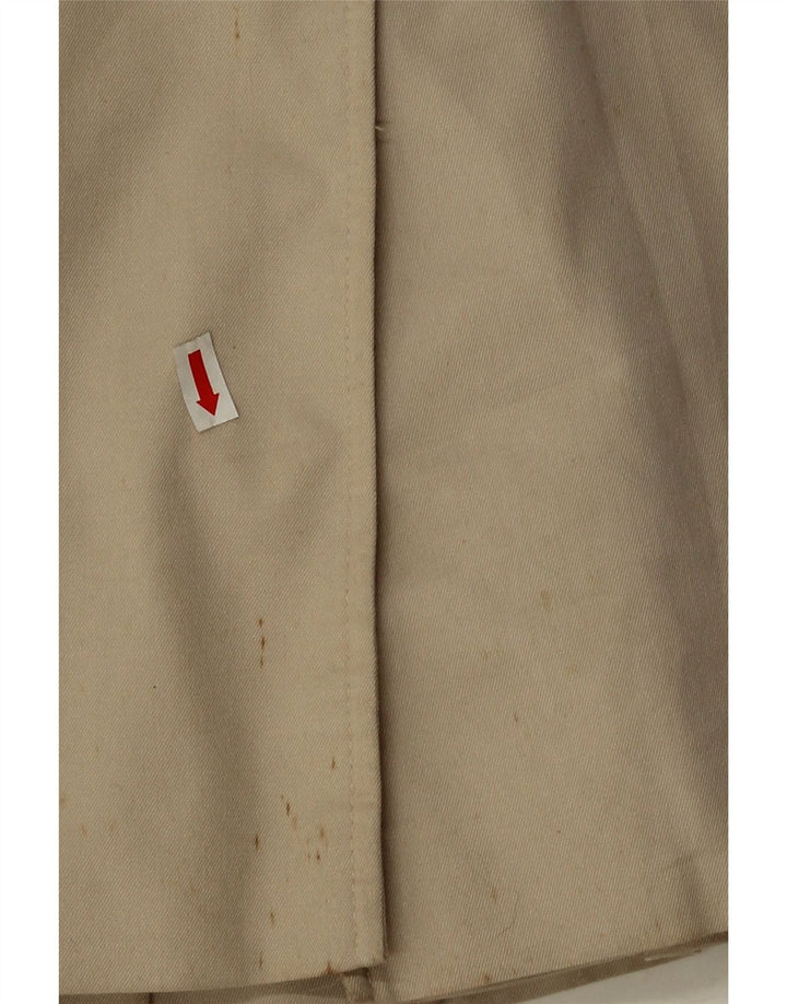 Aquarama Gabardina para mujer UK 10 Small Beige Poliéster