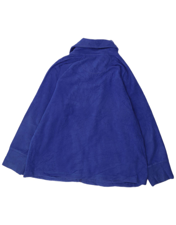 CALVIN KLEIN Chaqueta polar de alto rendimiento para hombre UK 44 2XL Poliéster azul