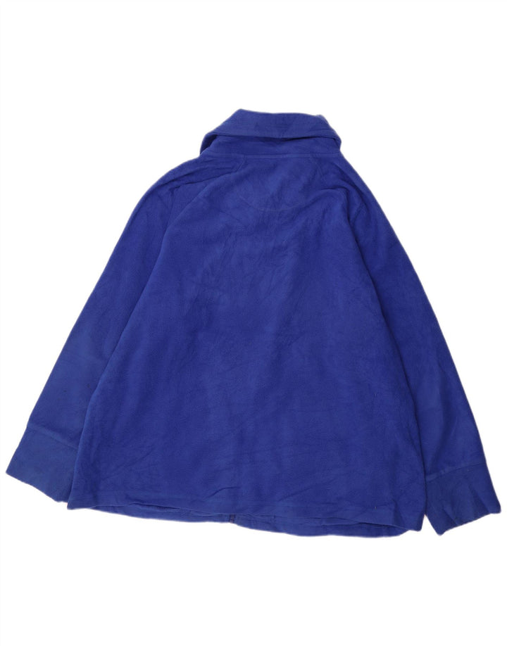 CALVIN KLEIN Chaqueta polar de alto rendimiento para hombre UK 44 2XL Poliéster azul