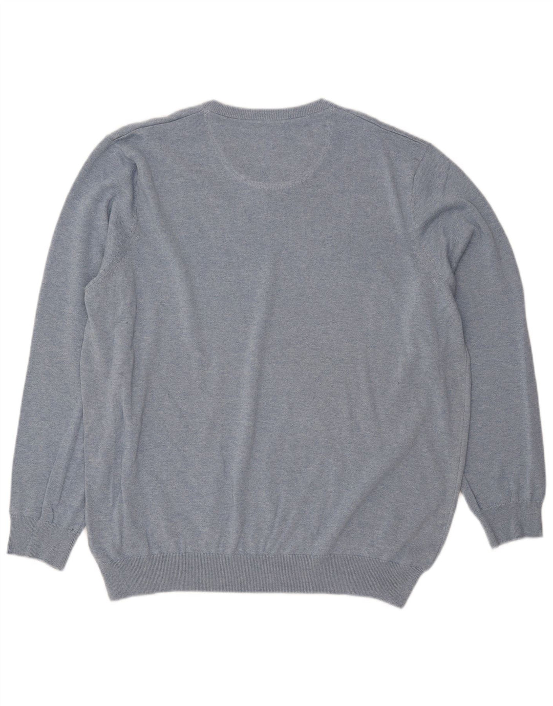 Lacoste - Jersey con cuello en V para hombre, talla 8, 3XL, algodón azul