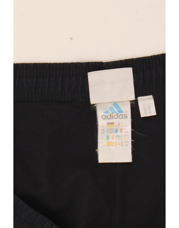 Adidas Pantalón Chándal Hombre XL Azul Marino Rayas Poliéster