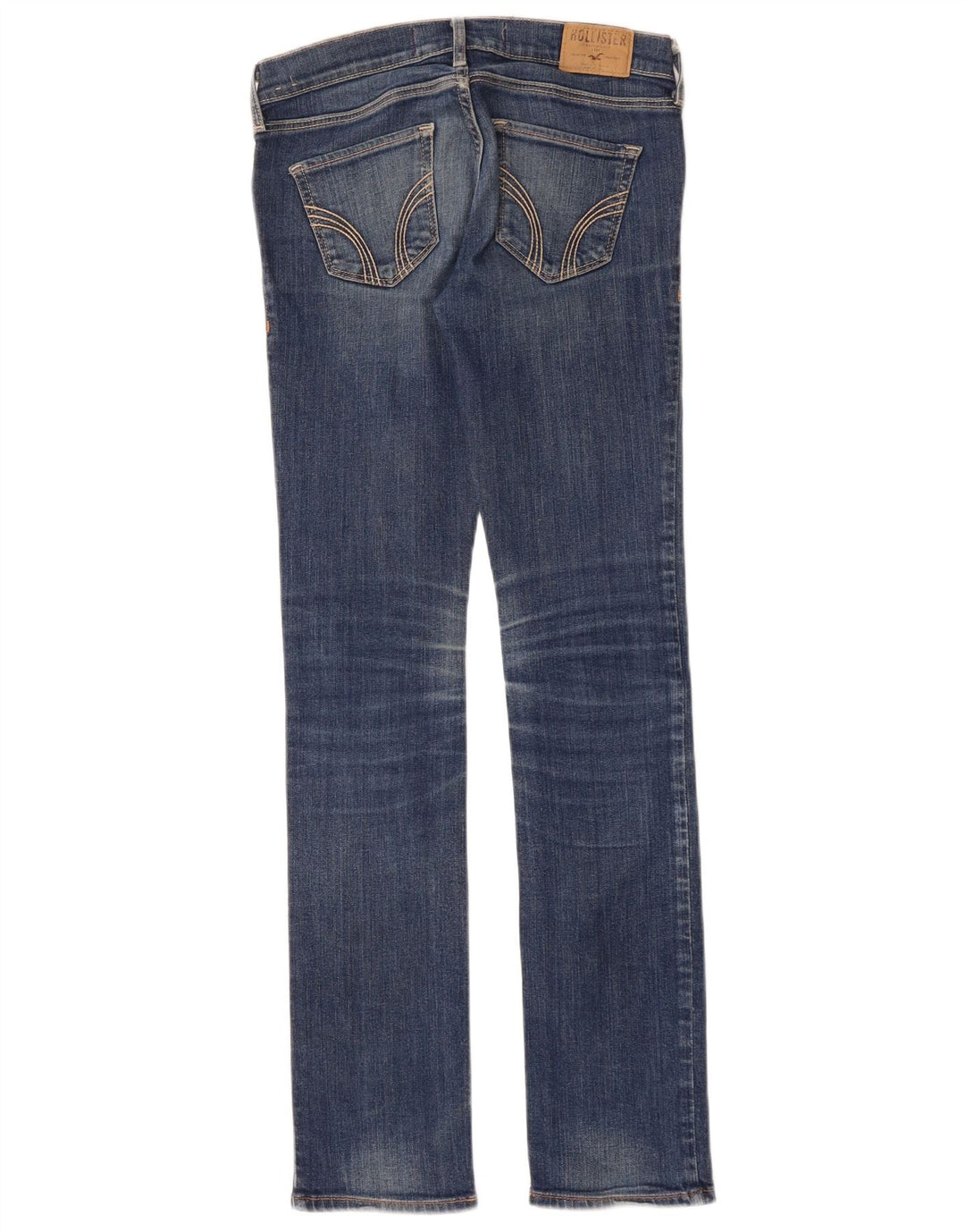 HOLLISTER Jeans ajustados para mujer US 1 XS W25 L31 Algodón azul