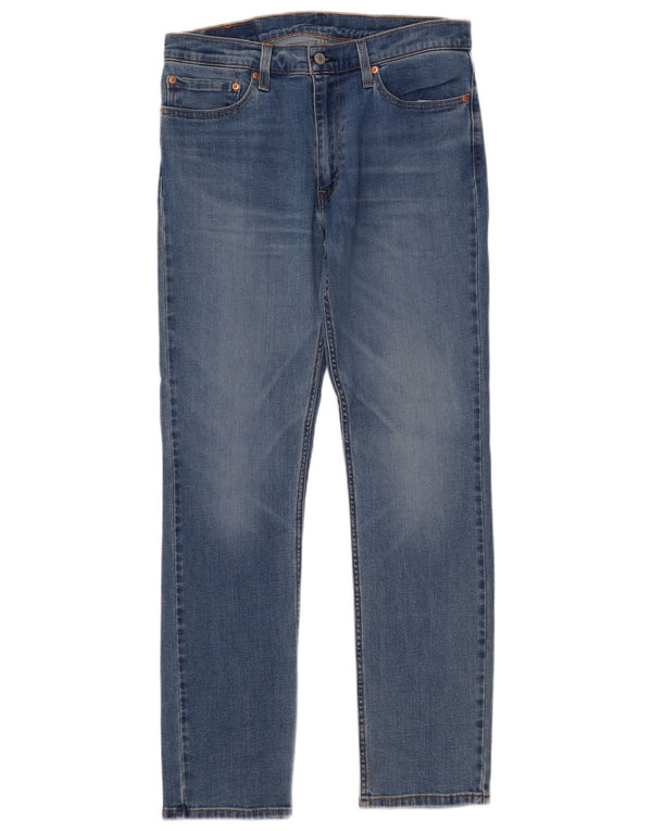 Levi's Hombre 511 Slim Jeans W34 L32 Algodón Azul