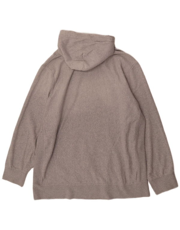 American Eagle - Sudadera con capucha para hombre, talla 2XL, algodón gris