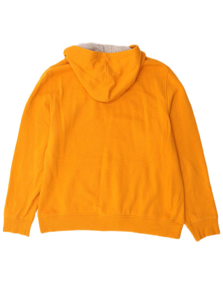 Izod Hombre Sudadera Con Capucha Jumper Medium Naranja Algodón