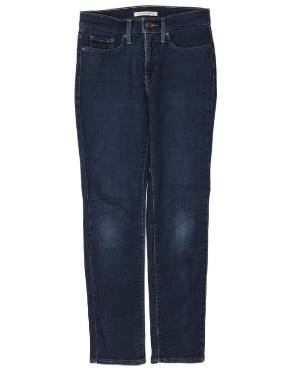 Levi's Mujer 312 Shaping Slim Jeans W27 L30 Algodón Azul Marino