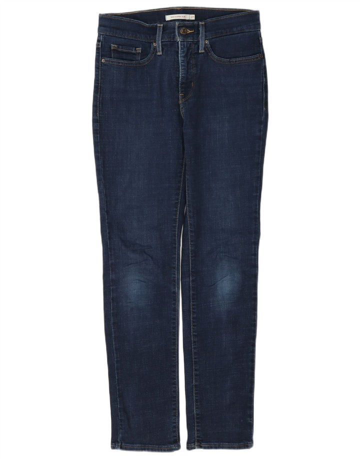 Levi's Mujer 312 Shaping Slim Jeans W27 L30 Algodón Azul Marino
