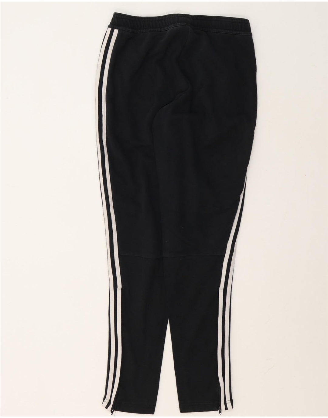 Adidas - Pantalón de chándal para hombre, talla pequeña, algodón negro