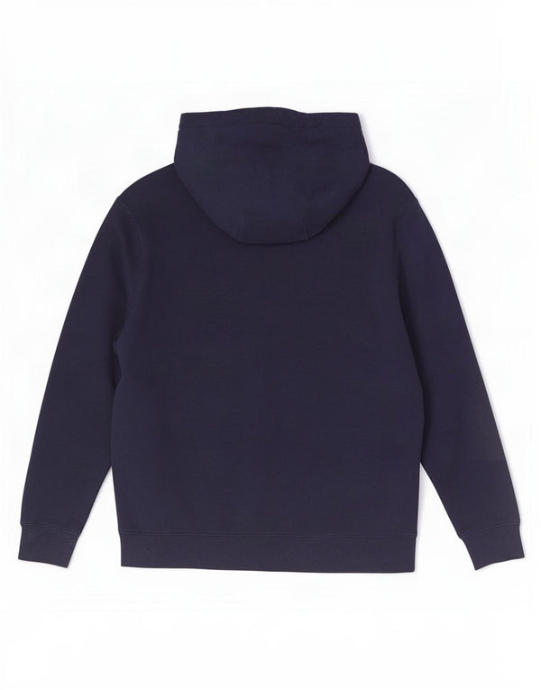 Nike - Sudadera con capucha para hombre, diseño gráfico de pista y campo, talla 2XL, algodón azul marino