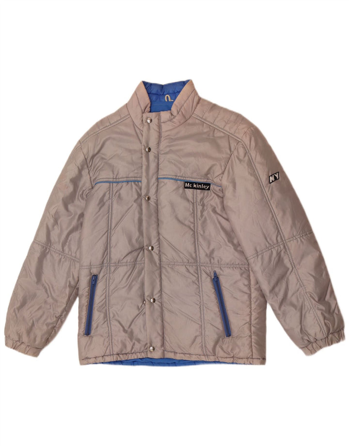MC Kinley Chaqueta acolchada con capucha para hombre IT 46 Small Gris Poliéster