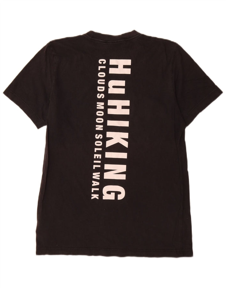 Adidas Mujer Pharrell Williams Graphic Camiseta Top Pequeño Algodón Negro