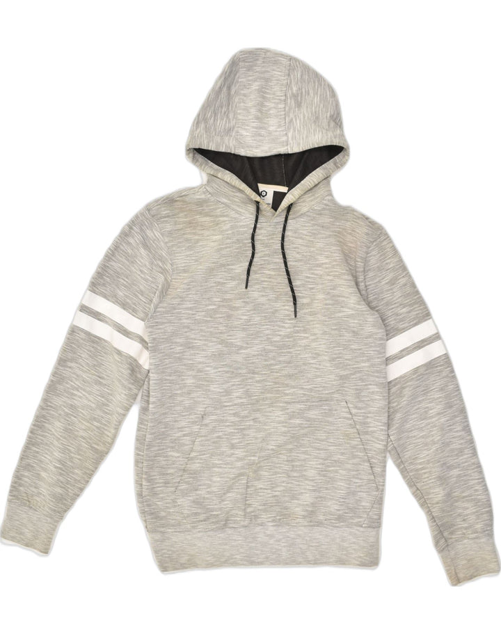JACK & JONES Mens Hoodie Jumper Medium Grey Polyester | Vintage Jack & Jones | Thrift | Second-Hand Jack & Jones | Used Clothing | Messina Hembry 