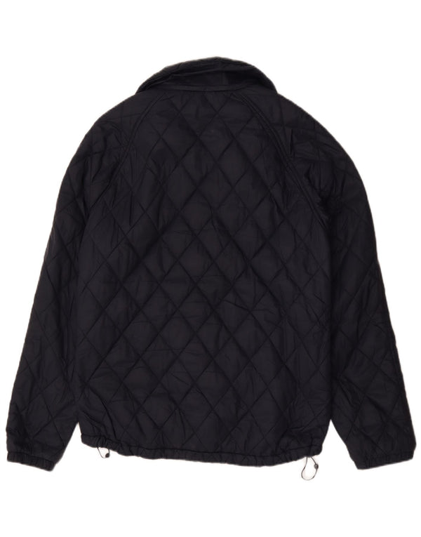 Jack Wills Chaqueta acolchada para hombre UK 38 Medium Azul marino Nylon