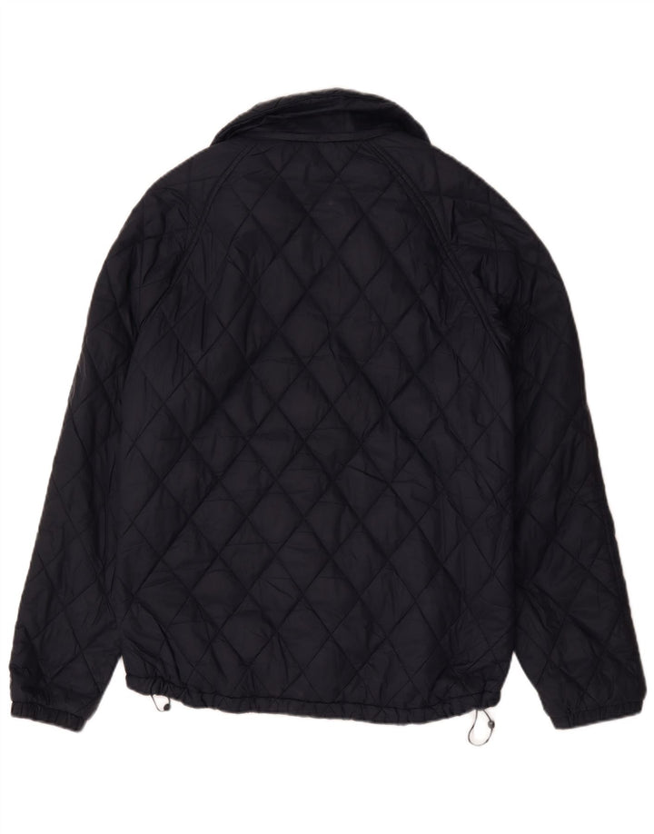 Jack Wills Chaqueta acolchada para hombre UK 38 Medium Azul marino Nylon
